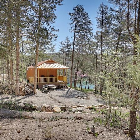 Cliffside Eureka Springs Cabin With Beaver Lake View ภายนอก รูปภาพ
