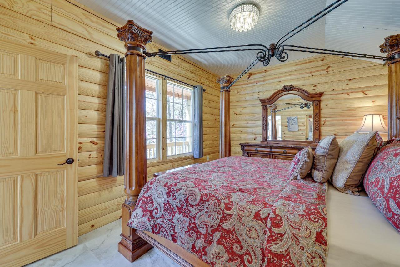 Cliffside Eureka Springs Cabin With Beaver Lake View ภายนอก รูปภาพ