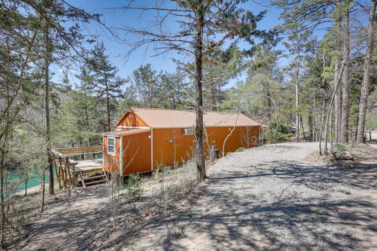 Cliffside Eureka Springs Cabin With Beaver Lake View ภายนอก รูปภาพ
